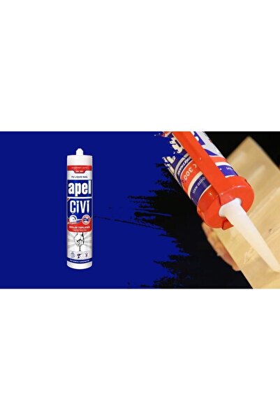 APEL Pu Sıvı Çivi Montaj Kiti Silikon 390 gr.