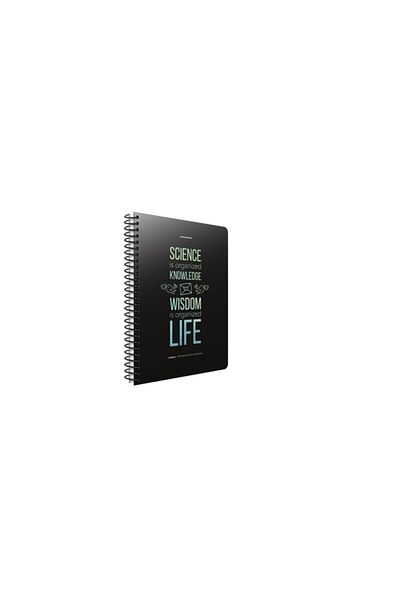 Gıpta Life Book 100 de coli caiet cu copertă din carton de dimensiune medie