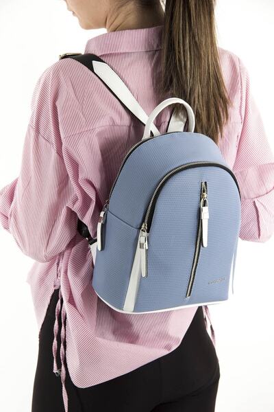 Silver Polo Alb cu un singur compartiment pentru femei geantă crossbody Sp963