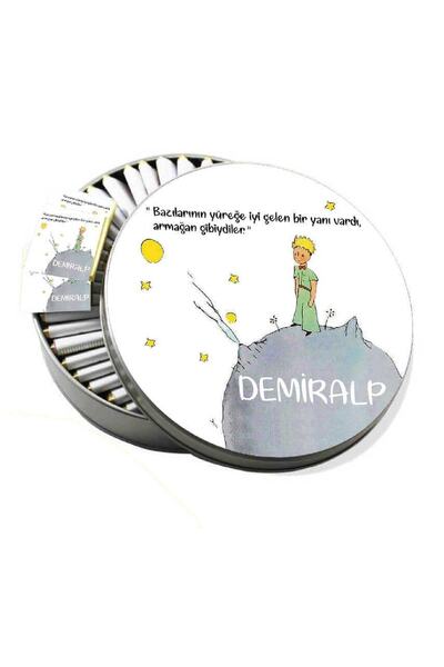 Gondol Çikolata Metal Kutuda Küçük Prens Çikolatası 100'lü