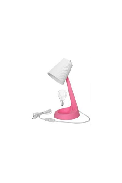 Zita Masa Lambası - Pembe-led Top Ampul Dahil