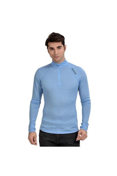 Woolnat Ανδρικό μακρυμάνικο μπλουζάκι Merino Wool Wedge