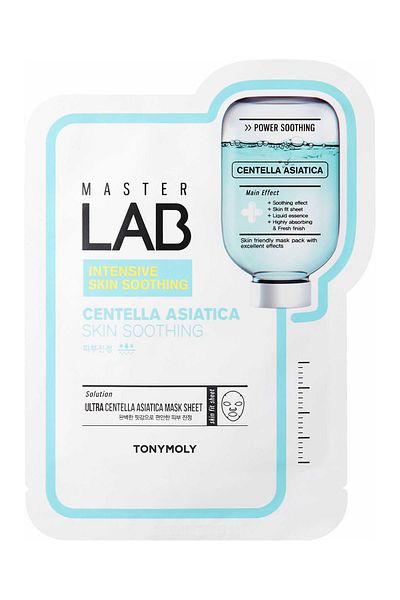 TONYMOLY Face Mask Master LAB Soothing Centella Asiatica Skin Care 19gr