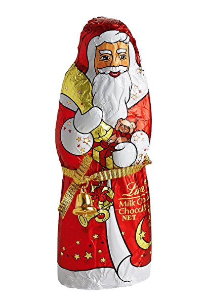Lindt Noel Baba Çikolata Santa Claus Isviçre Çikolatası 70 Gr Yılbaşı Çikolatası