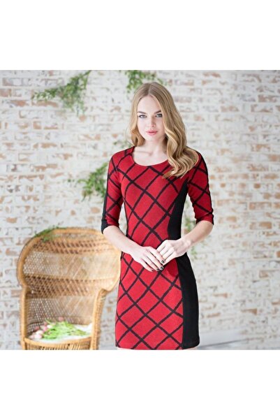 Ottawe Bayan Örme Simli Kumaş Jakarlı Belden Oturtmalı Sırtı Fermuarlı Cepli ...