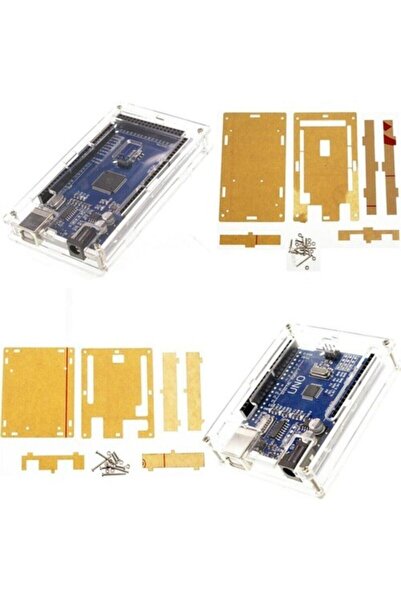 Genel Markalar Arduino Nano Mega Uno 558 Parça Robotik Kodlama Pilli 2 Wd Tekerlekli Araba Şasesi Dıy Muhafazalı