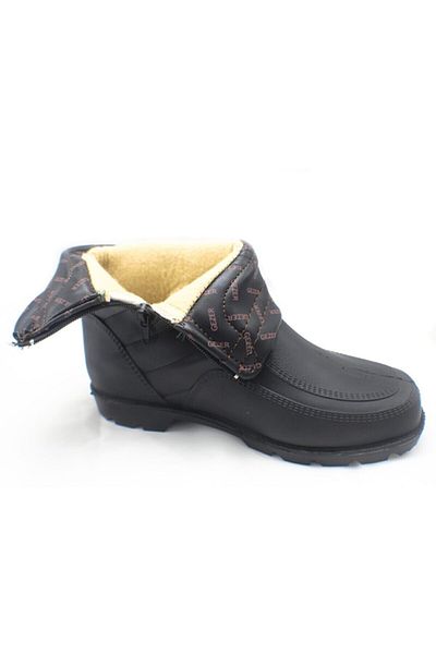 ERMİŞ KUNDURA Snow Boots Wool Fleece Αδιάβροχα Χειμερινά Παπούτσια Courier με χοντρή σόλα