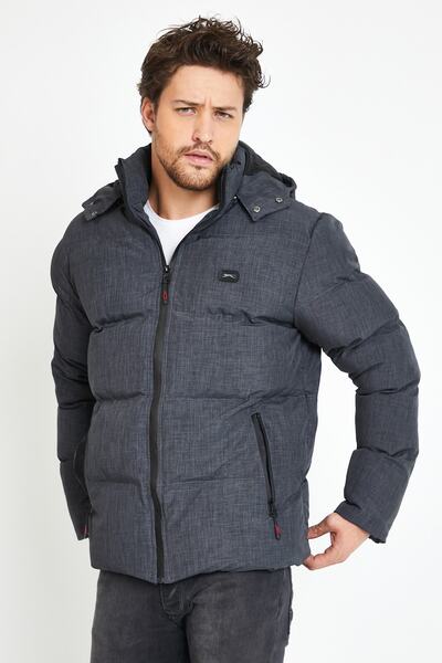 Slazenger Ανδρικό τζάκετ & παλτό Zeiss σε γκρι