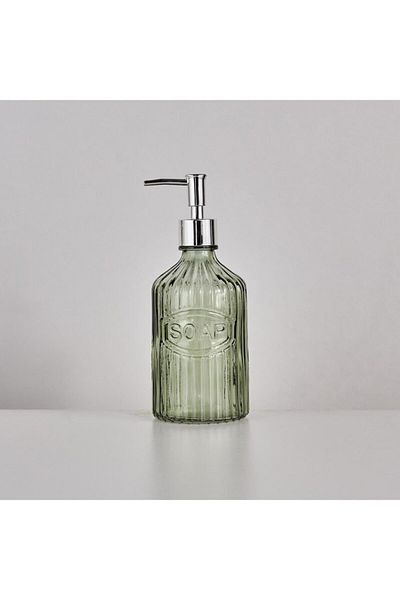 Bella Maison Διανομέας υγρού σαπουνιού Silvia Dark Green (450ml)