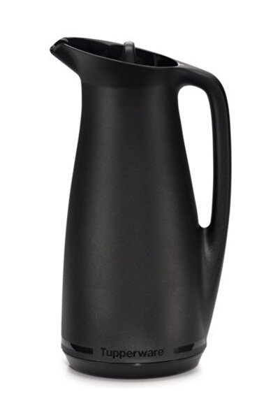 Tupperware Black 1 Lt Premium Glass Thermos