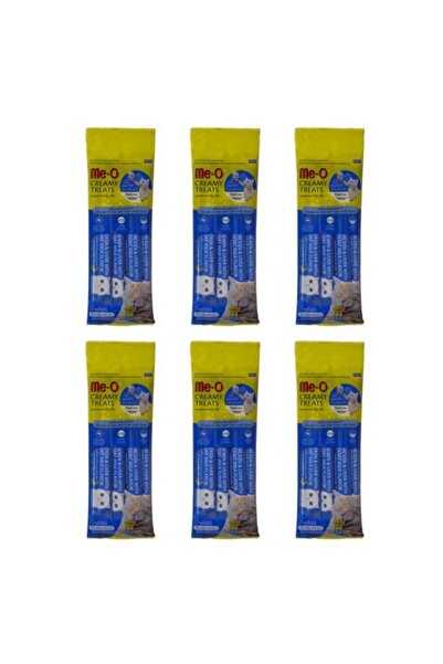 me-o Creamy Treats Tavuklu Ve Ciğerli, Keçi Sütlü Kedi Ödül Maması (4 X 15 G)...