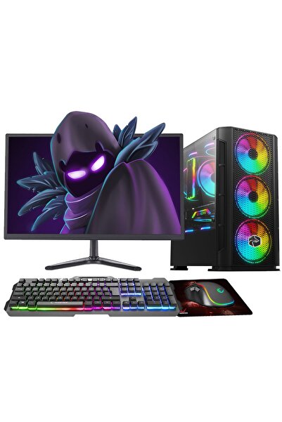 Zeiron Ps240 I5-3470 16gb 120gb Ssd+500gb Hdd Rx550 18.5” Oyuncu Bilgisayarı