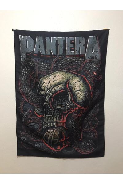 owl bag Metallica Pantera Desenli Tasarım Duvar Halısı
