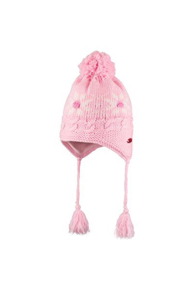 Kitti Çocuk Kulaklı Bere Kız k2130-06 Gülpembe