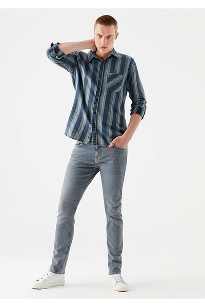 Mavi Дънки Erkek - Jack Dusty Blue Black, модел 0042232565