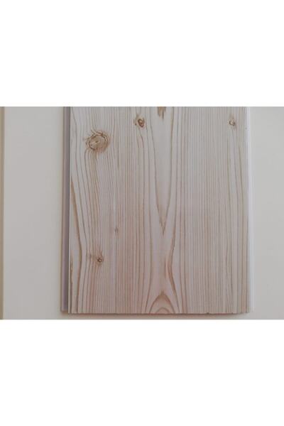 SerProfil Fındık Ahşap Desen Plastik Pvc Duvar Tavan Lambiri 20 Adet 20cm X 1,5 Metre - 6 Metrekare