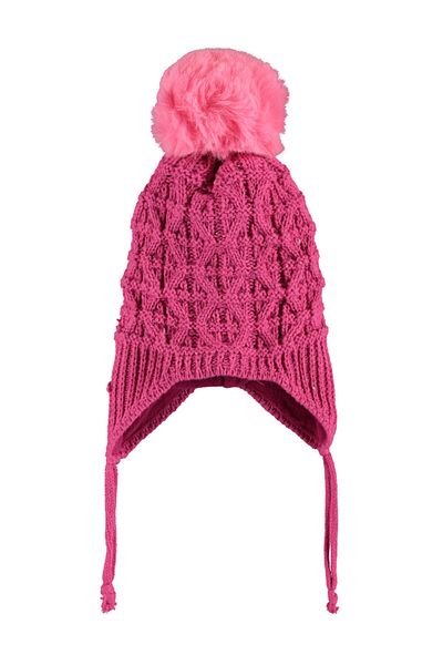 Kitti Baby Girl Eared Beret 0-18 Months Fuchsia
