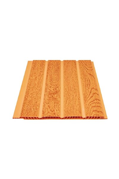 SerProfil Fugalı Açık Meşe Plastik Pvc Duvar Tavan Lambiri / 50 Adet 20cm X 1...