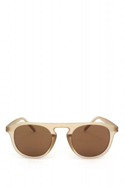 Goldmine Maria Unisex Sunglasses Matte Nude