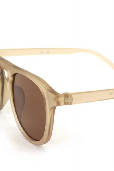 Goldmine Maria Unisex Sunglasses Matte Nude