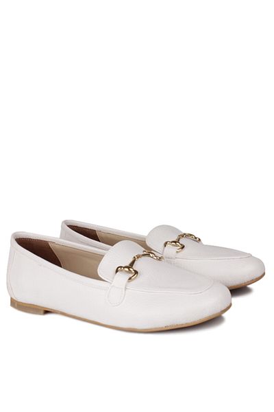 Fitbas 111006 468 Women's White Big & Small Size Ballerinas