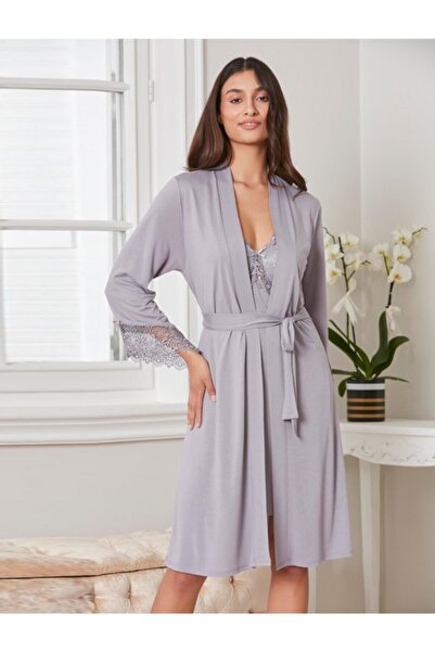 Pierre Cardin طقم مهر الزفاف القطني الممشط للسيدات مكون من 6 قطع 5040