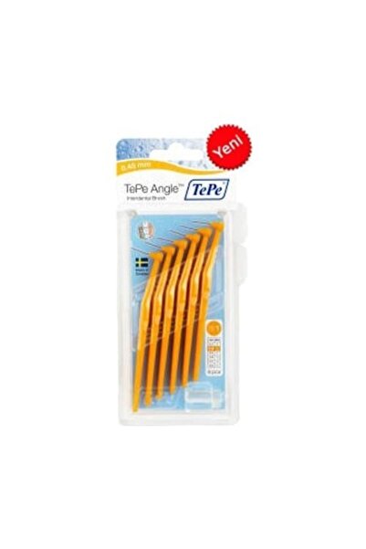 TePe Angle Orange 0.45mm Interdental Brush - Pack of 6 Brushes