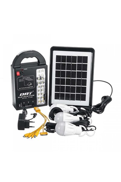 Calido Elektronik Solar Panelli Dat Güneş Enerjili Şarjlı Aydınlatma Cihazı D...