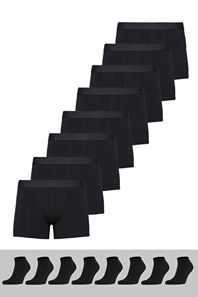 BLACK SWALLOW Șosete pentru bărbați 8 8 boxeri Bumbac material elastic Pachet...