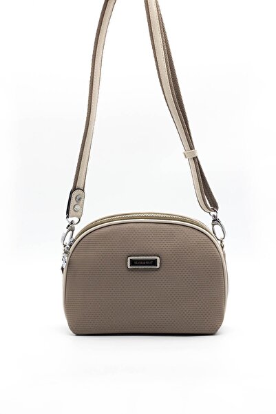 Silver Polo Дамска черна чанта през рамо