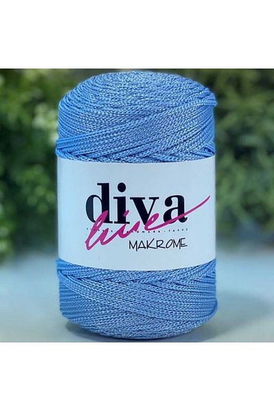 Diva İplik Σχοινί Diva Macrame 220 Μπλε