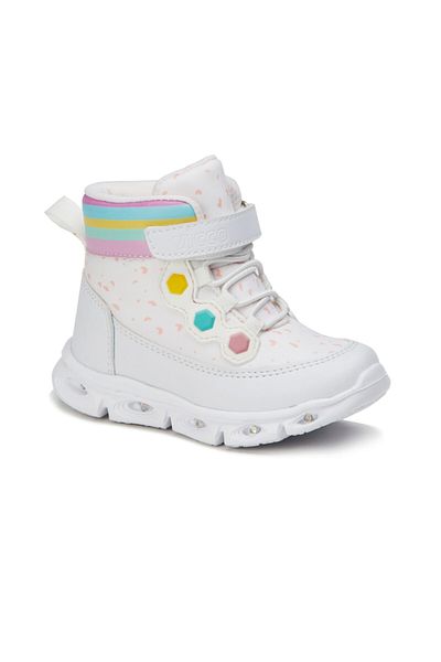 BUCKHEAD Vicco Mizu Lighted Snow Boots White