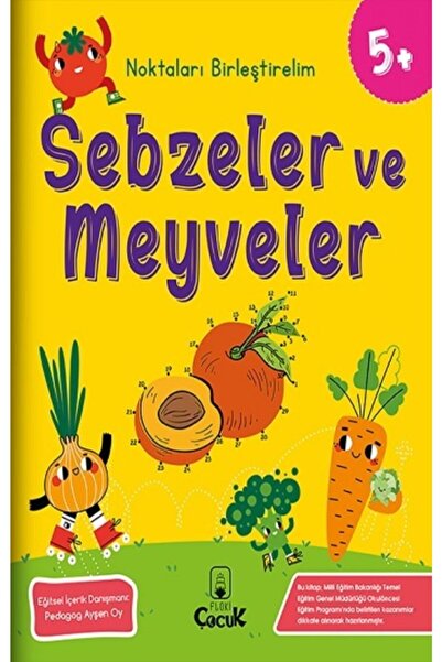 FLOKİ ÇOCUK Let's Join the Dots – Vegetables and Fruits (5 Years Old)