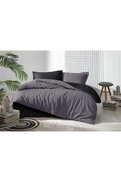 Özdilek Anthracite-Black Duvet Cover Set