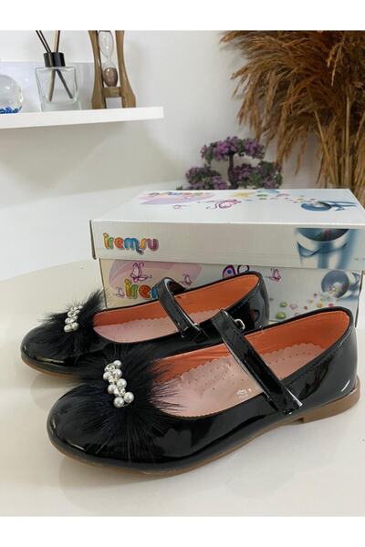 İremsu Balerina pentru copii neagră cu pene