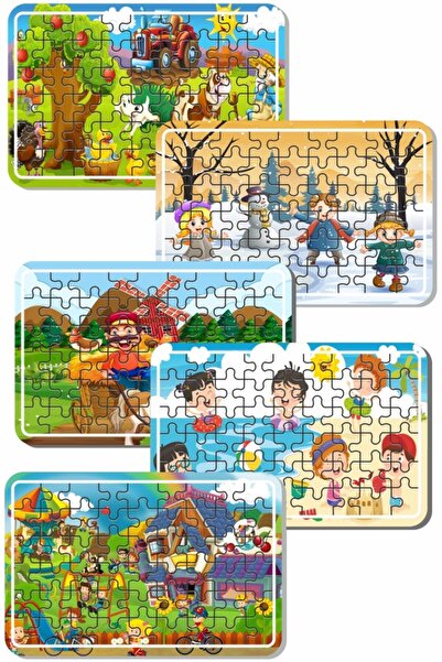 Baskı Atölyesi Çiftlik Hayvanları, Deniz, Tatil, Deniz Canlıları, Yılbaşı, Ka...