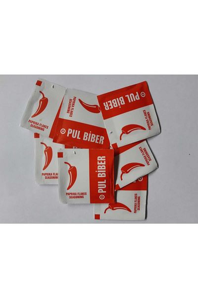 EGE BAHARAT 200 Pieces Disposable Flakes Pepper and Black Pepper