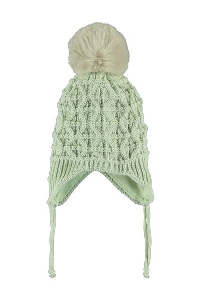 Kitti Baby Girl Eared Beret 0-18 Months Mint Green
