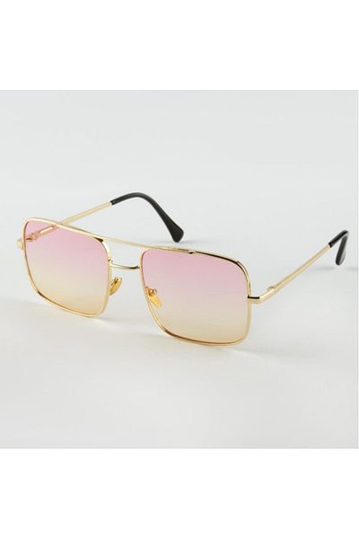 BLUE MOON GLASSES Unisex Colorful Pink Yellow Gradient Gold Reynmen Sunglasses