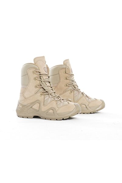 Vogel 1490 Su Geçirmez Nubuk Deri Çöl (bej) Rengi Bot 1490nb Fermuarsız