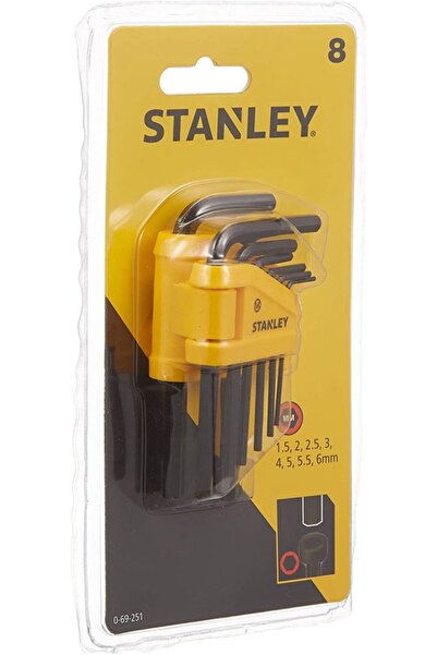 Stanley ST069251 8 Piece Allen Key Set