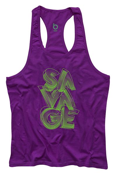 BLUU Savage Fitness Gym Tank Top Athlete