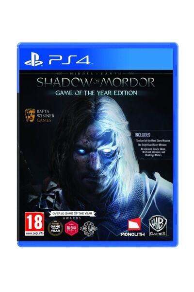 Warner Bros Ps4 Middle-earth Shadow Of Mordor