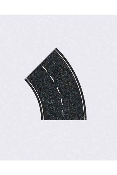 Eshel 1/100 Side Road - 2 Pieces