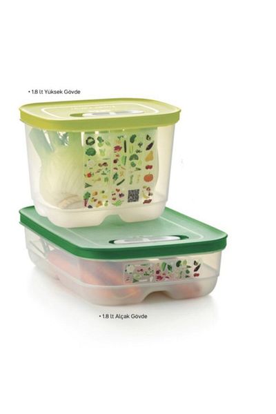 Tupperware Greenhouse Special Set 1.8lt Low and High Body Esc
