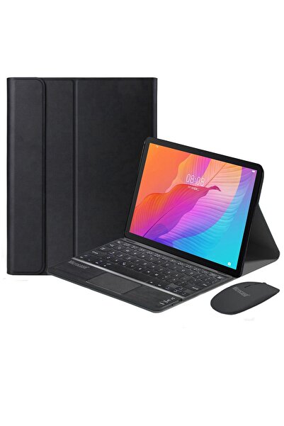 Microcase Huawei Matepad T10 9.7 Inch Bluetooth Touchpad Klavye + Bluetooth M...