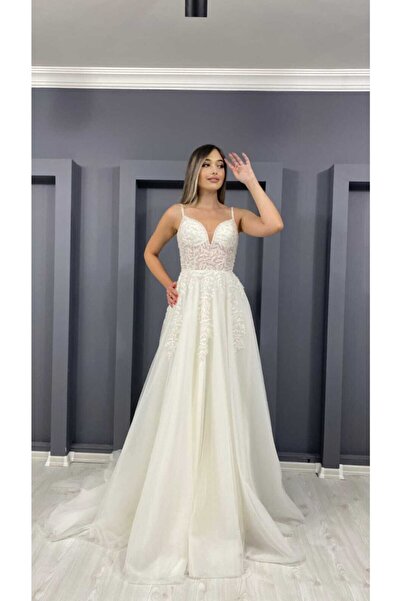 VENTURA SPOZA Ip Asklı Helen Gelinlik