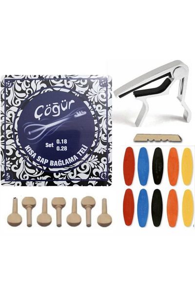 Şenses Music Donut 0.18 Short Handle Binding Wire + Clamp + Auger Set + 10 Pieces Thread + Threshold