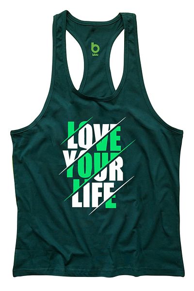 BLUU Yourlife Fitness Gym Tank Top Athlete