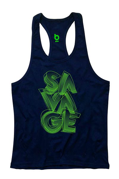 BLUU Savage Fitness Gym Tank Top Athlete